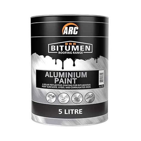 Arc Solar Reflective Aluminium Paint 5 Litre Totaldiy
