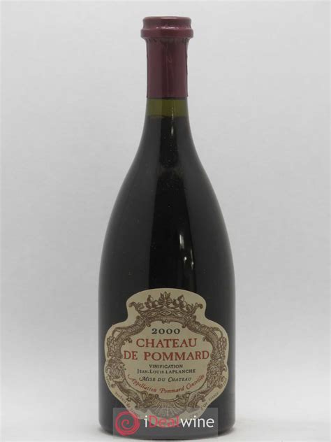 Acheter Pommard Château De Pommard 2000 Lot 3176