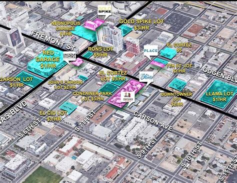 Downtown Las Vegas Network In Vegas