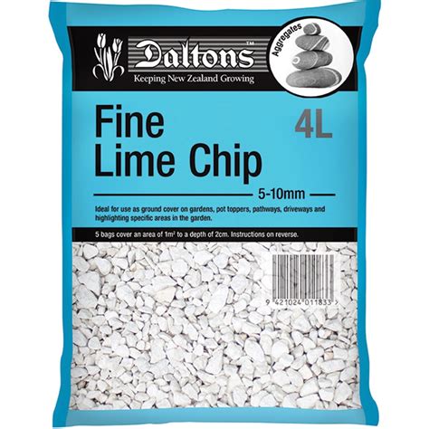 Daltons Fine Lime Chip 5 10mm 4l Bunnings Warehouse
