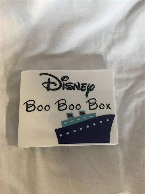 Boo Boo Box Ouch Boxesfish Extendersfe Tsdisney Cruise Disney