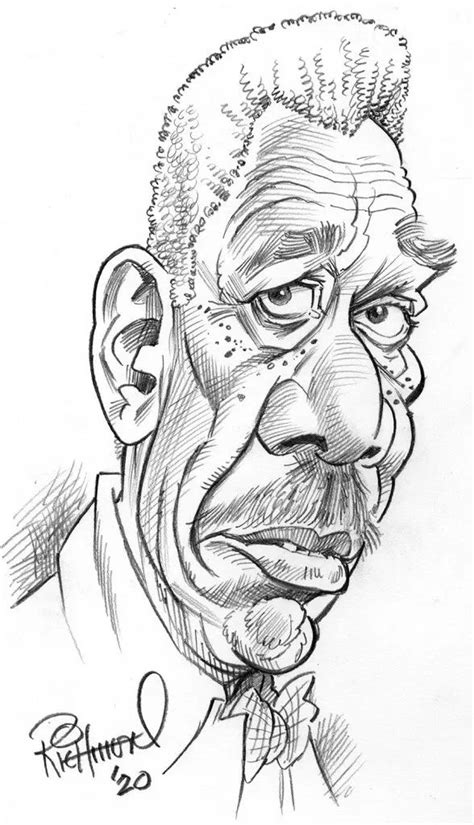 Toms Daily Coronacature Morgan Freeman Cartoon Drawings