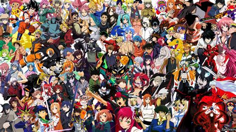 Anime Collage Wallpapers Top Free Anime Collage Backgrounds Wallpaperaccess