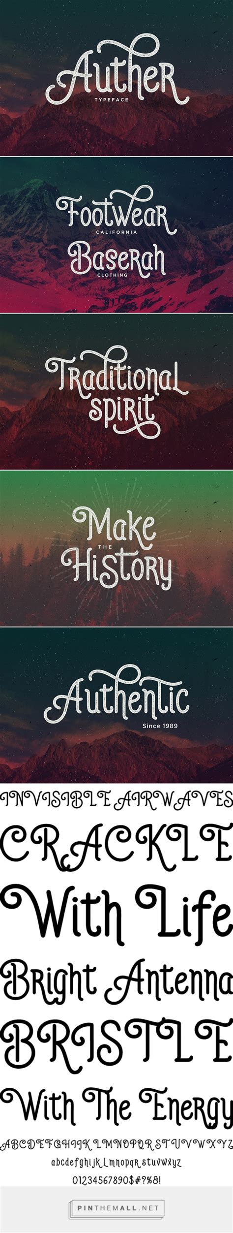 Auther Desktop Font And Webfont Youworkforthem A Grouped Images