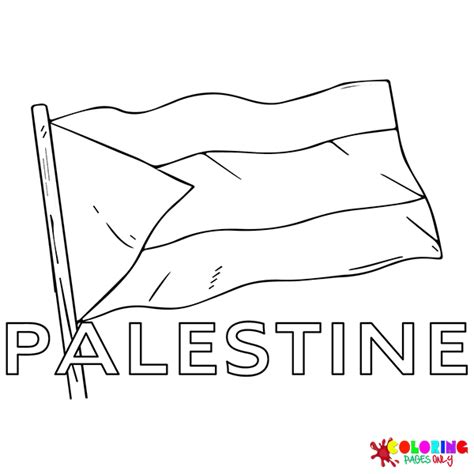 Palestine Flag Colouring Page Sexiz Pix