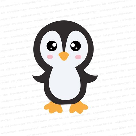 Penguin Svg Vectored Penguin Penguin Svg Files For Cricut Etsy