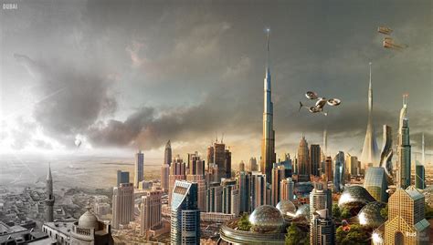 How City Skylines Around The World Might Look In The Future Based Upon