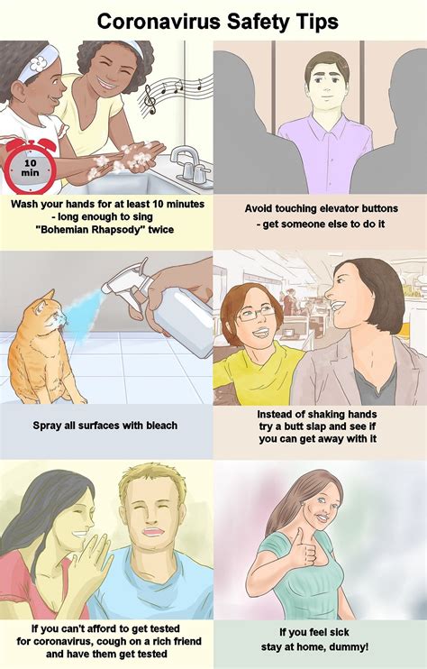 Coronavirus Safety Tips : memes