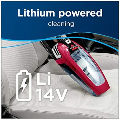 Bissell Automate Lithium Ion Cordless Handheld Car Vacuum 2284w Red