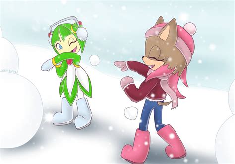 Commission 9 Snowball Fight By Vivisuul On Deviantart