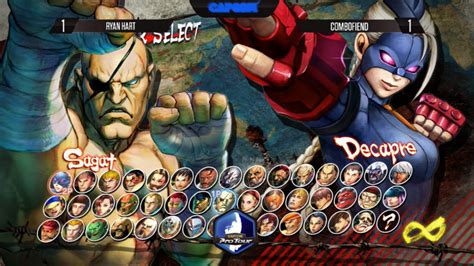 Decapre In Ultra Street Fighter 4 Along With New Character Select Screen 1