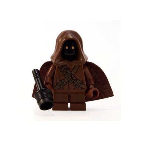 Lego Minifigure Star Wars Jawa With Blaster And Cape Mint