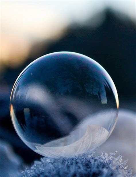 Stunning Photos Of Frozen Soap Bubbles At Minus 9 Degrees Centigrade