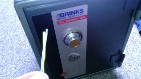 6 Pics How To Open A Brinks Home Security Safe Model 5054 And