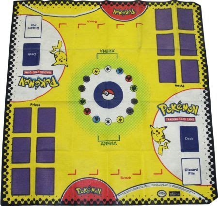 Pokemon card playmat pokemon card battle mat for pokemon. Pokemon Pikachu Two-Player Battlefield Cloth Playmat - Playmats - Supplies