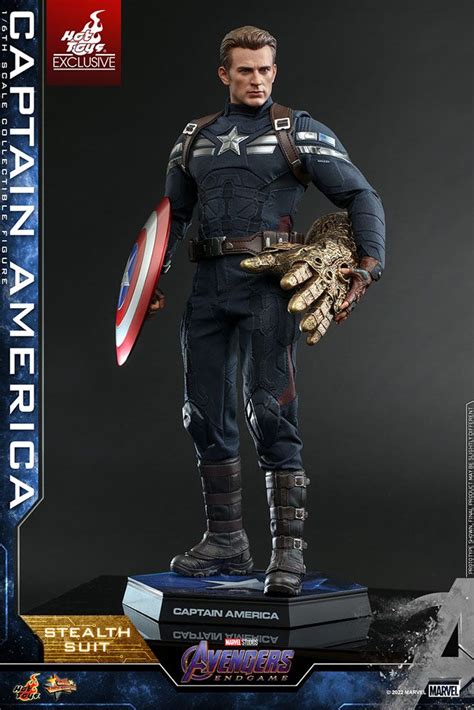 Captain America Stealth Suit Sixth Scale Figure By Hot Toys