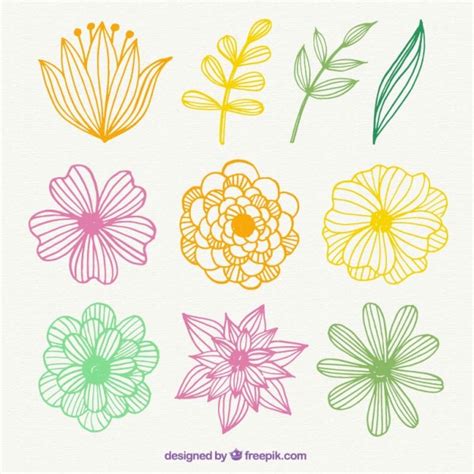 Free Free 307 Hand Drawn Flower Svg SVG PNG EPS DXF File