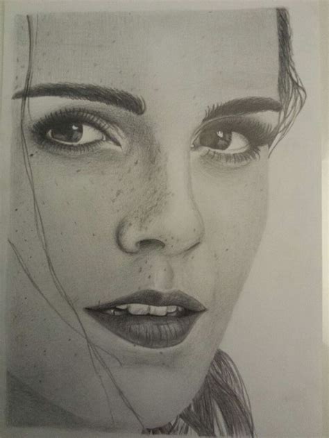 Emma Watson Drawings Male Sketch Art
