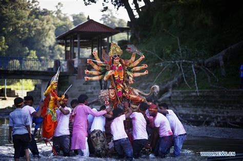 dashain festival celebrated in kathmandu nepal xinhua english news cn