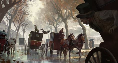 Image Acs Carriage Chase Concept Art  Assassin S Creed Wiki Fandom Powered By Wikia