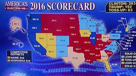 trump vs clinton the state of fox electoral map and polls on air videos fox news