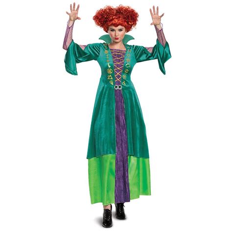 Disney S Hocus Pocus Adult Deluxe Wini Halloween Costume Exclusive Adult
