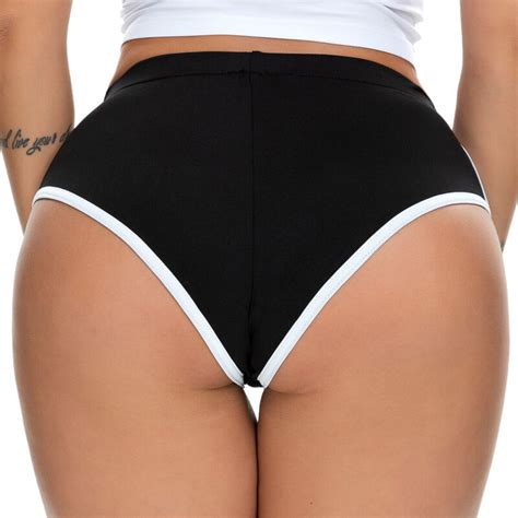 women s booty yoga dolphin shorts sports hot pants gym workout fitness briefs ebay
