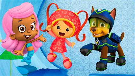 Bubble Guppies Team Umizoomi Paw Patrol Compilation Youtube Otosection