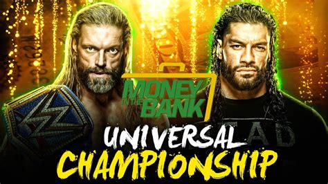 Wwe Money In The Bank 2021 Dream Match Card Youtube