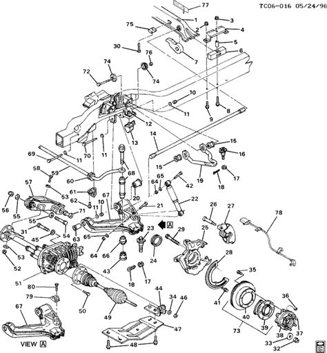 Chevy Front Axle And Suspension Diagrams Qanda For Gm 10 Bolt