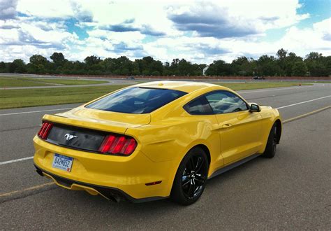 2015 Ford Mustang Ecoboost Rear 3 4
