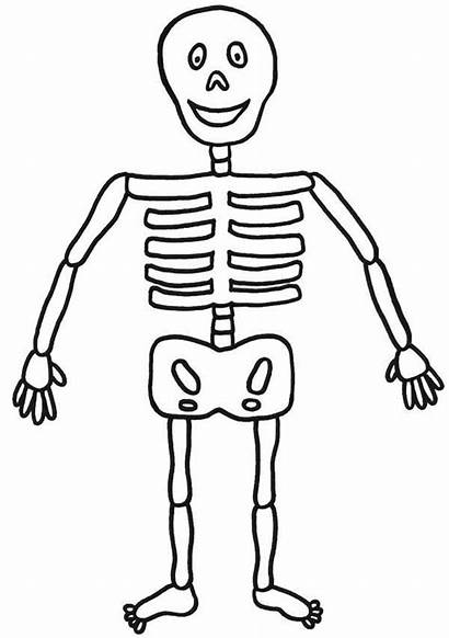 Skeleton Coloring Pages