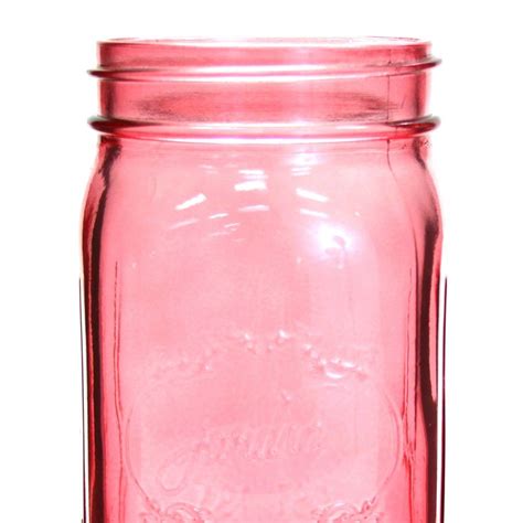 24 Oz Colored Mason Jars Pink 24 Oz Pink Vintage Mason Jars