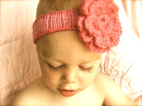 Id Rather Be Knitting Spring Baby Headband