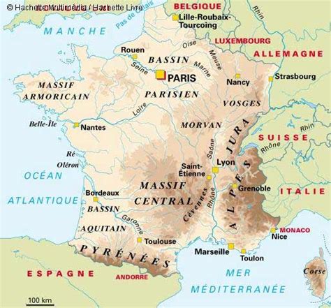 France And Its Reliefs To Learn