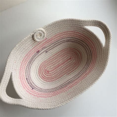 Pin By Nancy Heintzelman On Sewing Coiled Fabric Basket Coiled