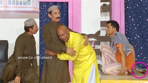 Iftikhar Thakur With Akram Udas And Amjad Rana Comedy Clip Stage