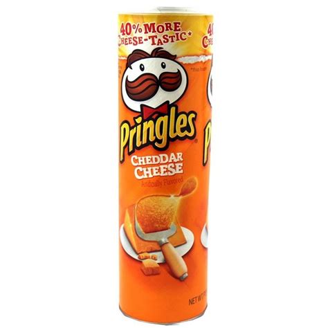 Pringles Super Stack Cheddar Cheese 158g At Mighty Ape Nz