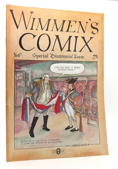 Wimmens Comix No 6 Special Bicentennial Issue Melinda Gebbie Dot Bucher First Edition