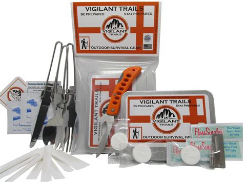 Vigilant Trails Pre Packed Survival Mess Kit Stage 1 Compact Keeps