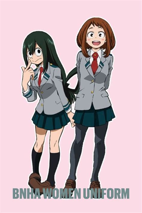 Anime Bnha School Uniforms Girl Women Boku No Hero