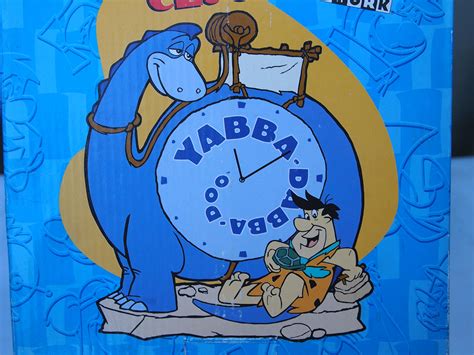 Buy The Flintstones Clock Cartoon Network App 7 X 6 Rare Limited