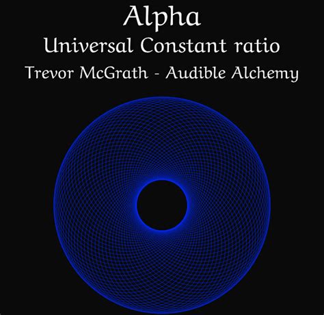 Alpha Universal Constant Soundscape With Pythagorean Harmonics