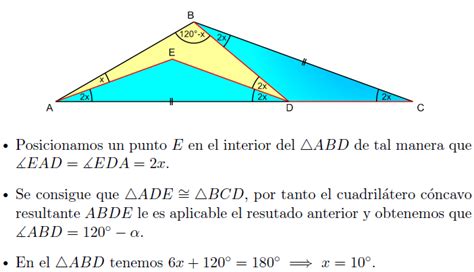 Solucion Problema De Geometria 5 Triangulo Ángulos Ceviana Trazos