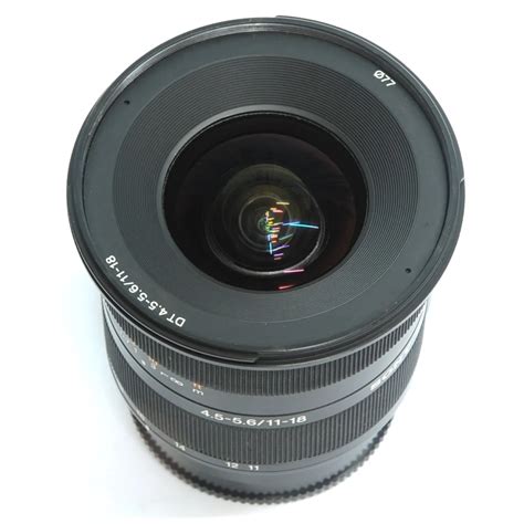 Used Sony Sal 1118 Zoom Super Wide Angle 11 18mm F45 56 Dt Lens