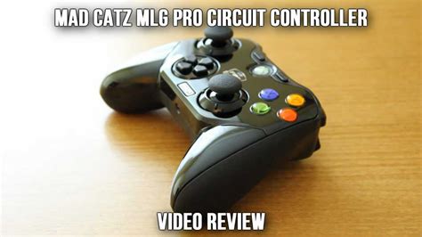 Mad Catz Mlg Controller Review Youtube