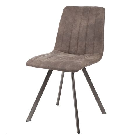 Chaise de salle à manger tissu beige JAVA (lot de 2) | Chaises | Pier