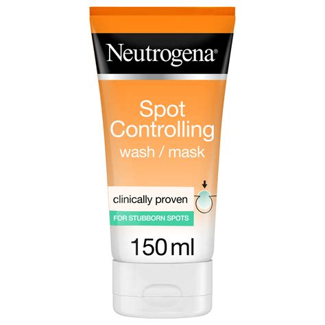 Neutrogena Spot Controlling Oil Free Wash Mask 150ml Topshelf