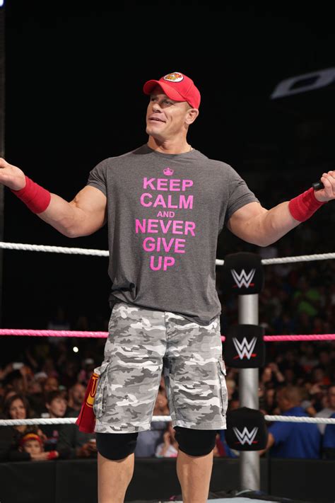 John Cena - Keep Calm and Never Give Up | Wwe superstar john cena, John cena, John cena quotes