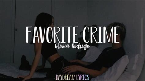 Favorite Crime Olivia Rodrigolyrics Sub Español Youtube